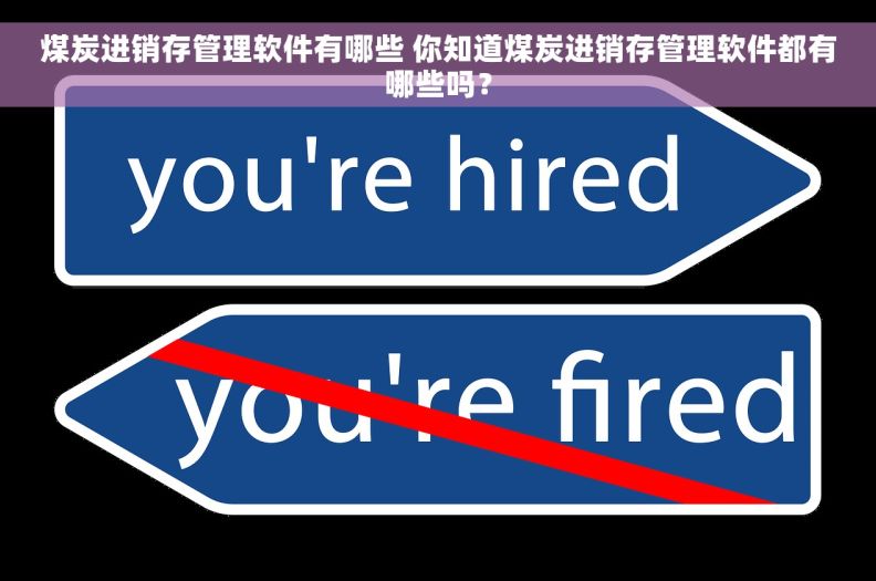煤炭进销存管理软件有哪些 你知道煤炭进销存管理软件都有哪些吗？