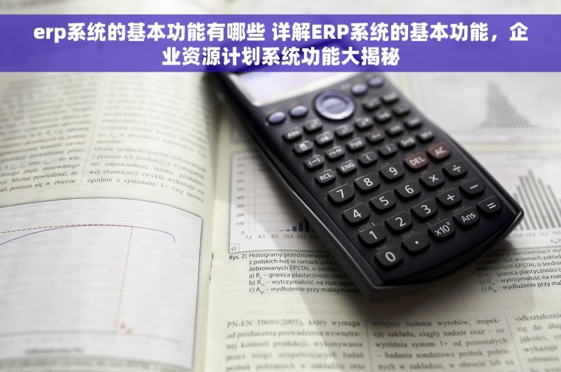 erp系统的基本功能有哪些 详解ERP系统的基本功能，企业资源计划系统功能大揭秘