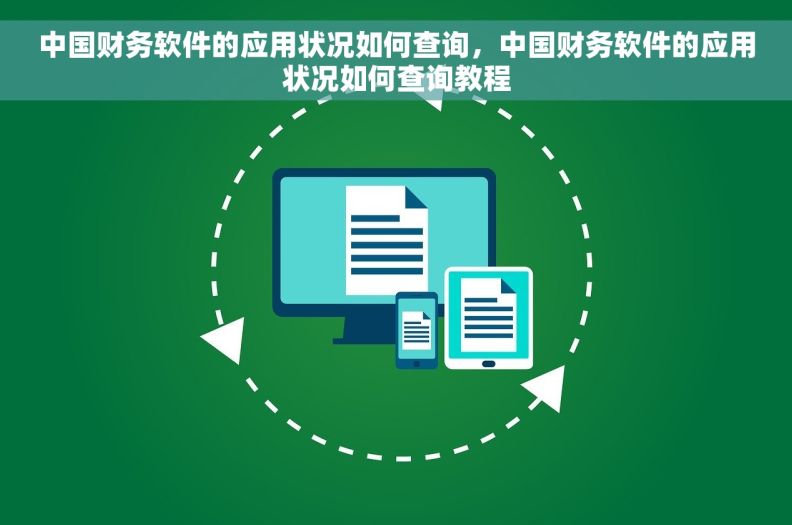 中国财务软件的应用状况如何查询，中国财务软件的应用状况如何查询教程
