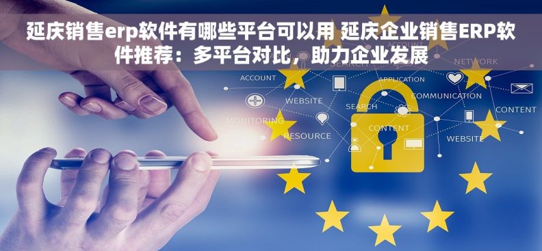 延庆销售erp软件有哪些平台可以用 延庆企业销售ERP软件推荐：多平台对比，助力企业发展
