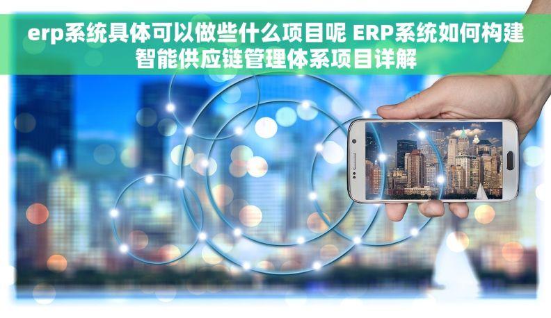 erp系统具体可以做些什么项目呢 ERP系统如何构建智能供应链管理体系项目详解