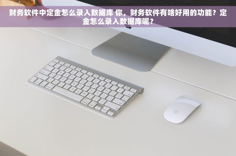 财务软件中定金怎么录入数据库 你，财务软件有啥好用的功能？定金怎么录入数据库呢？
