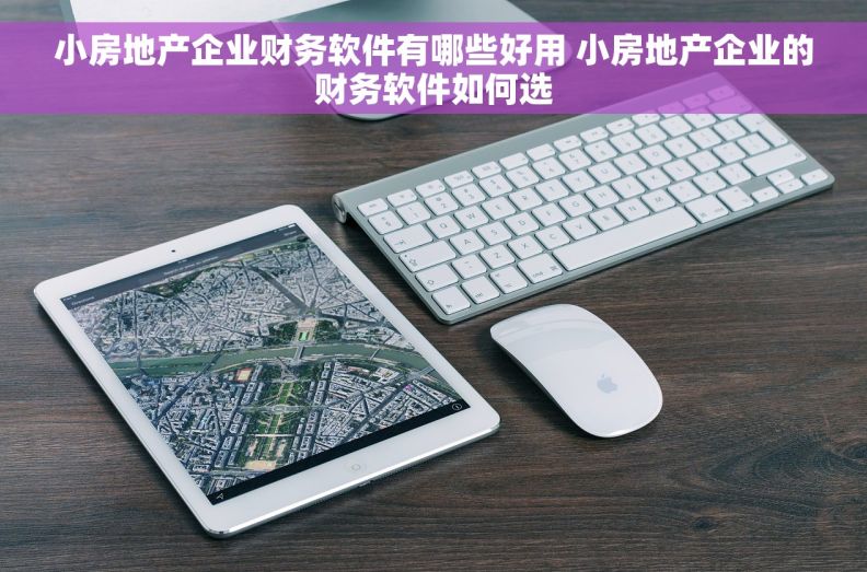 小房地产企业财务软件有哪些好用 小房地产企业的财务软件如何选