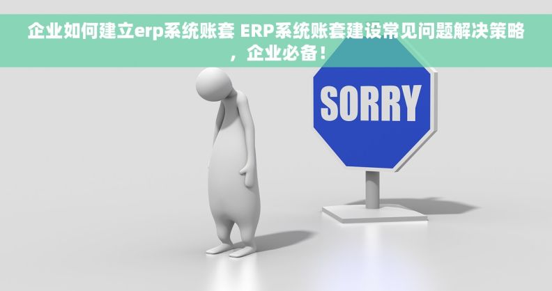 企业如何建立erp系统账套 ERP系统账套建设常见问题解决策略，企业必备！