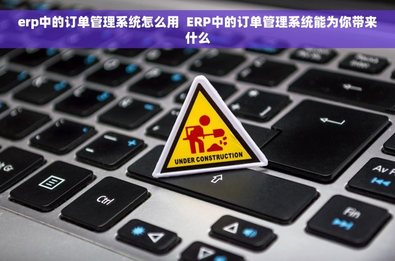 erp中的订单管理系统怎么用  ERP中的订单管理系统能为你带来什么