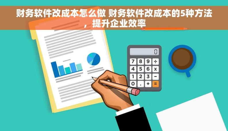 财务软件改成本怎么做 财务软件改成本的5种方法，提升企业效率