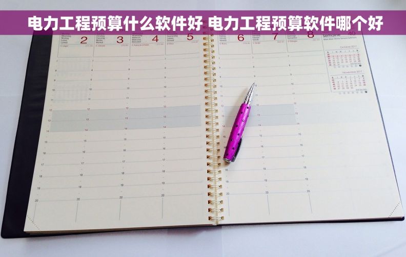 电力工程预算什么软件好 电力工程预算软件哪个好