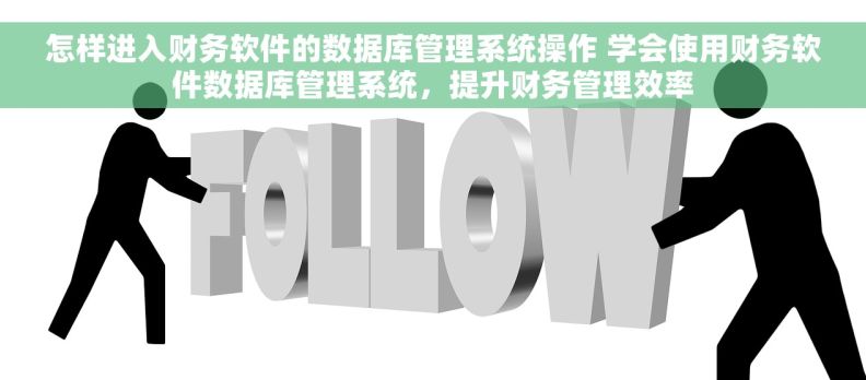 怎样进入财务软件的数据库管理系统操作 学会使用财务软件数据库管理系统，提升财务管理效率