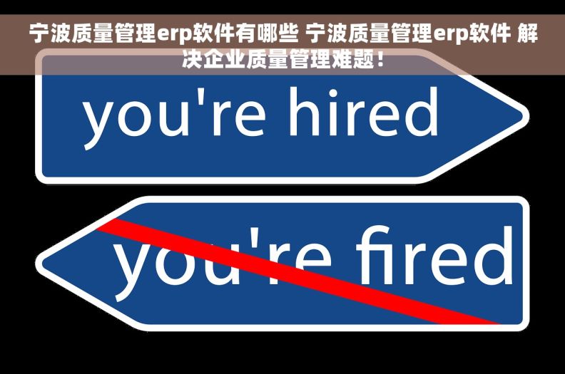 宁波质量管理erp软件有哪些 		宁波质量管理erp软件 解决企业质量管理难题！
