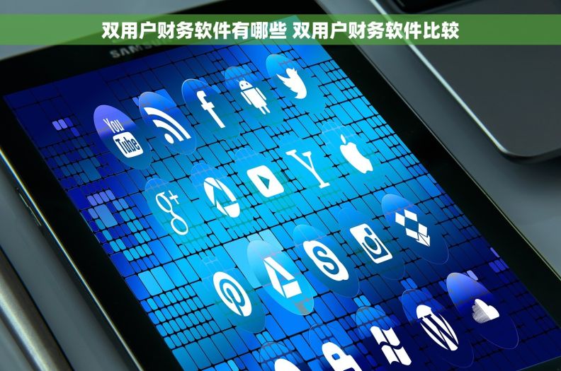 双用户财务软件有哪些 双用户财务软件比较
