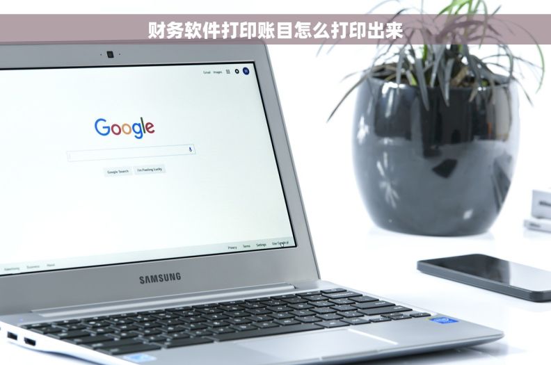 财务软件打印账目怎么打印出来
