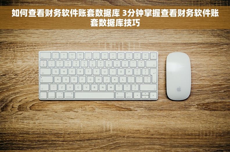 如何查看财务软件账套数据库 3分钟掌握查看财务软件账套数据库技巧