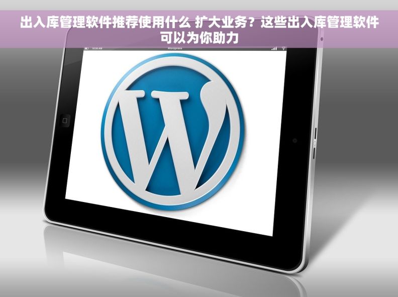 出入库管理软件推荐使用什么 扩大业务？这些出入库管理软件可以为你助力