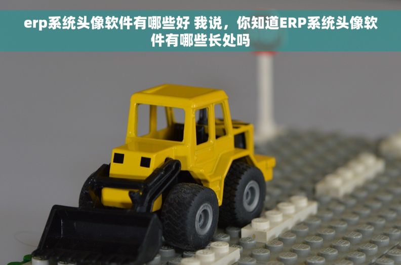 erp系统头像软件有哪些好 我说，你知道ERP系统头像软件有哪些长处吗