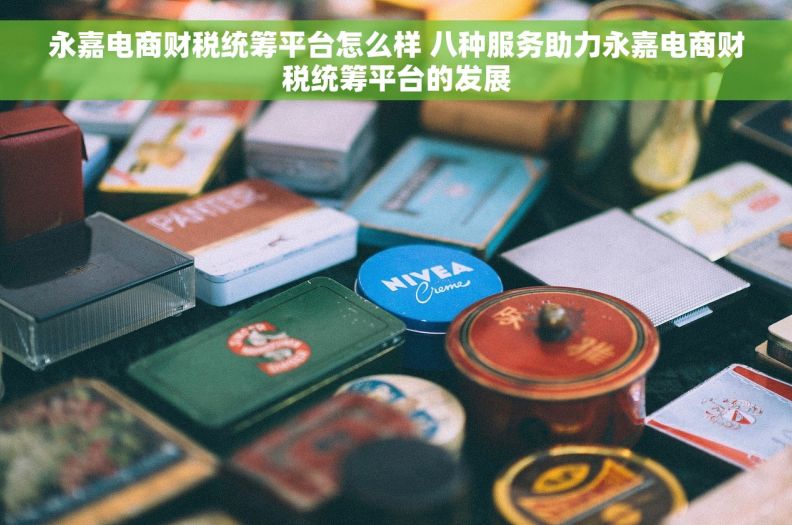永嘉电商财税统筹平台怎么样 八种服务助力永嘉电商财税统筹平台的发展