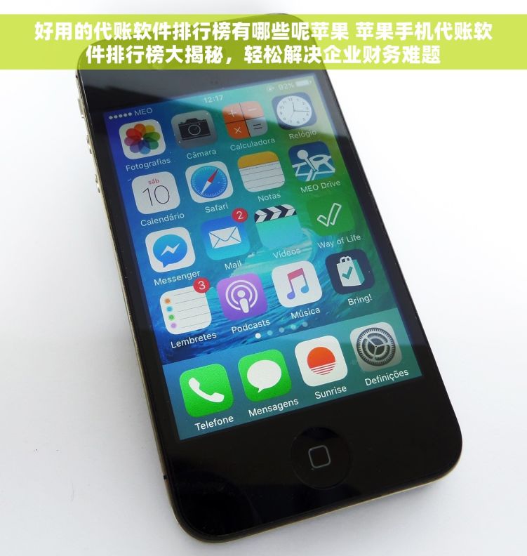 好用的代账软件排行榜有哪些呢苹果 苹果手机代账软件排行榜大揭秘，轻松解决企业财务难题