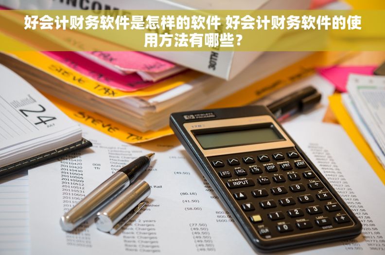 好会计财务软件是怎样的软件 好会计财务软件的使用方法有哪些？