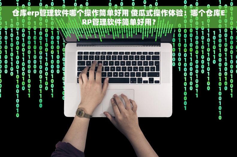 仓库erp管理软件哪个操作简单好用 傻瓜式操作体验：哪个仓库ERP管理软件简单好用？