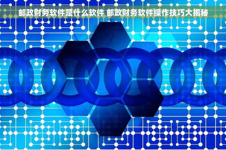 邮政财务软件是什么软件 邮政财务软件操作技巧大揭秘