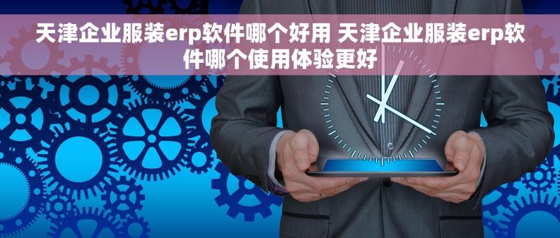 天津企业服装erp软件哪个好用 天津企业服装erp软件哪个使用体验更好