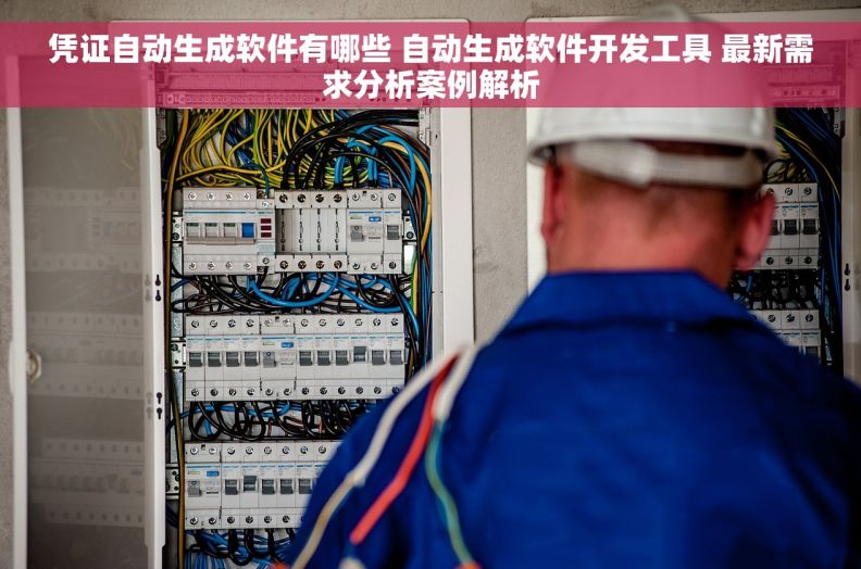 凭证自动生成软件有哪些 自动生成软件开发工具 最新需求分析案例解析
