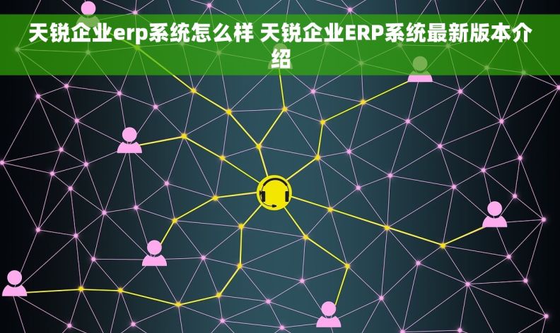 天锐企业erp系统怎么样 天锐企业ERP系统最新版本介绍