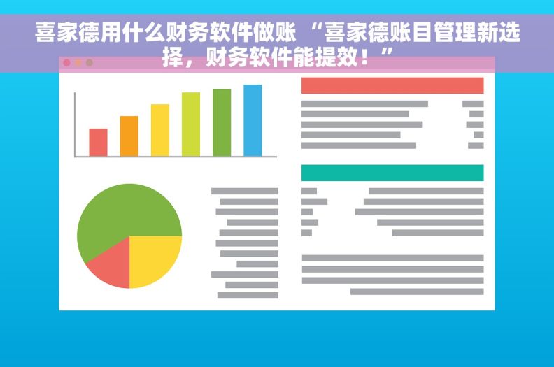 喜家德用什么财务软件做账 “喜家德账目管理新选择，财务软件能提效！”