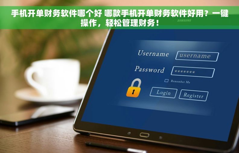 手机开单财务软件哪个好 哪款手机开单财务软件好用？一键操作，轻松管理财务！