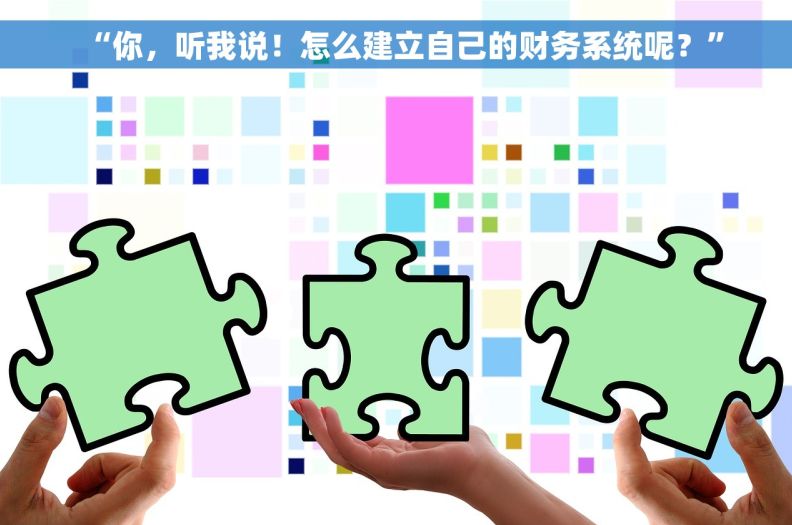 “你，听我说！怎么建立自己的财务系统呢？”