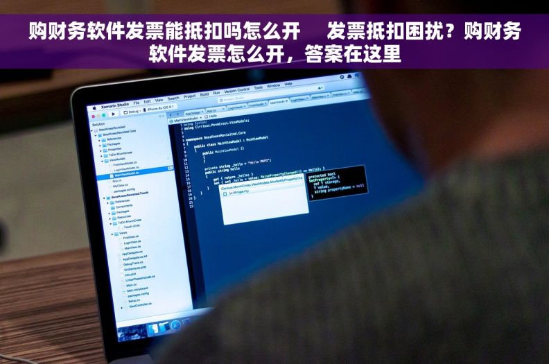 购财务软件发票能抵扣吗怎么开     发票抵扣困扰？购财务软件发票怎么开，答案在这里