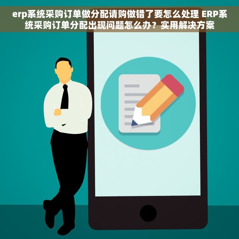 erp系统采购订单做分配请购做错了要怎么处理 ERP系统采购订单分配出现问题怎么办？实用解决方案