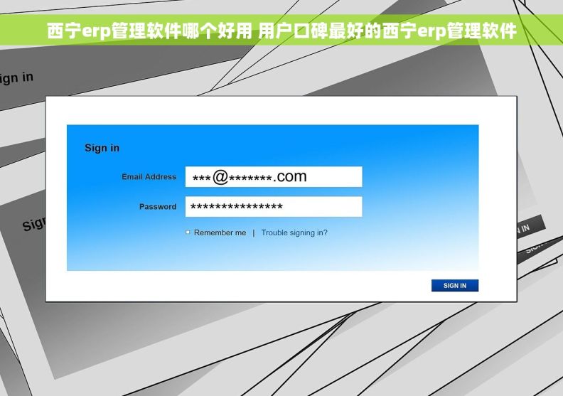 西宁erp管理软件哪个好用 用户口碑最好的西宁erp管理软件