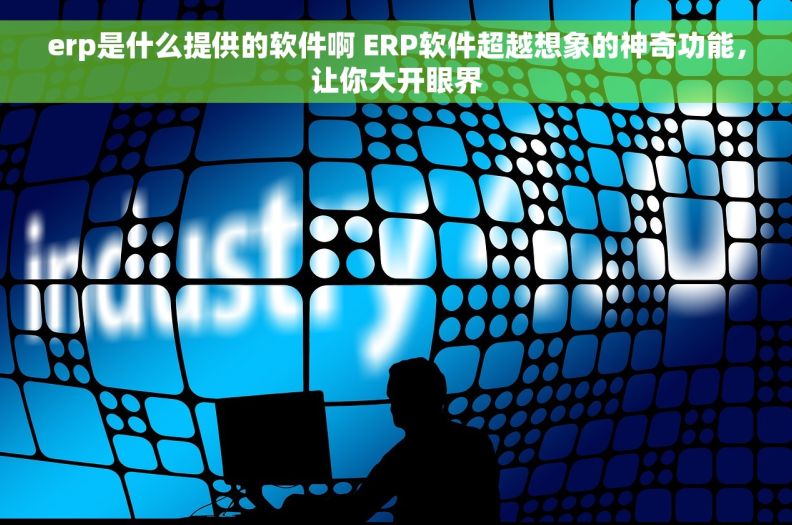 erp是什么提供的软件啊 ERP软件超越想象的神奇功能，让你大开眼界