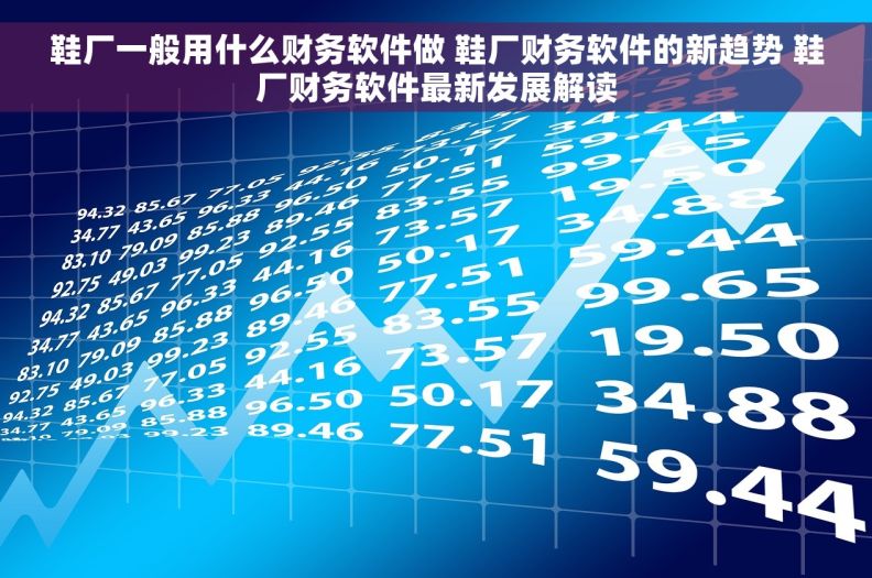 鞋厂一般用什么财务软件做 鞋厂财务软件的新趋势 鞋厂财务软件最新发展解读