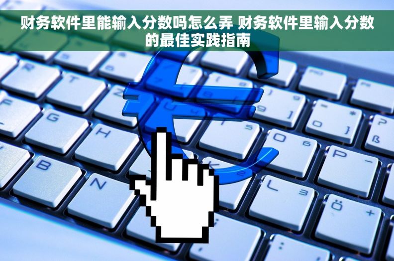 财务软件里能输入分数吗怎么弄 财务软件里输入分数的最佳实践指南