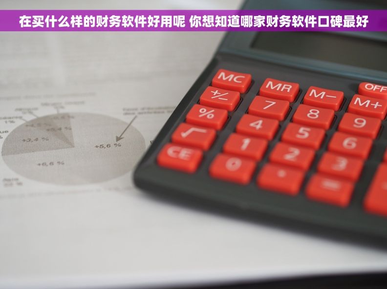 在买什么样的财务软件好用呢 你想知道哪家财务软件口碑最好