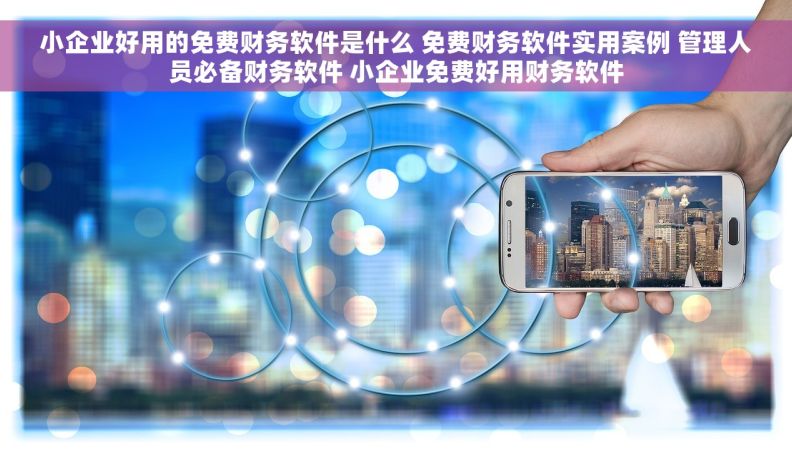 小企业好用的免费财务软件是什么 免费财务软件实用案例 管理人员必备财务软件 小企业免费好用财务软件