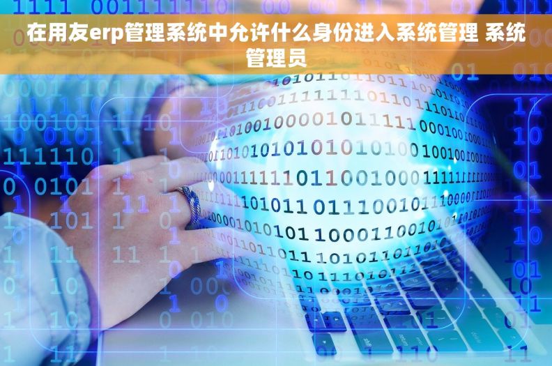 在用友erp管理系统中允许什么身份进入系统管理 系统管理员