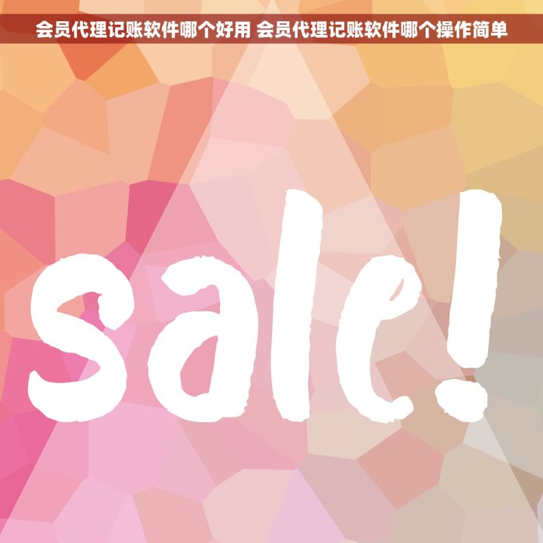 会员代理记账软件哪个好用 会员代理记账软件哪个操作简单