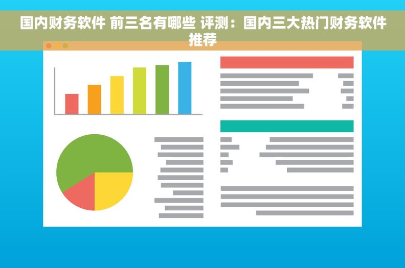 国内财务软件 前三名有哪些 评测：国内三大热门财务软件推荐