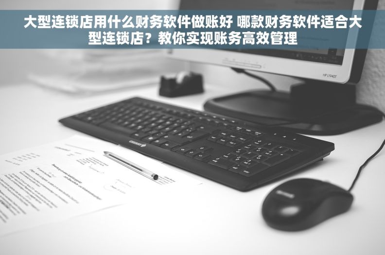 大型连锁店用什么财务软件做账好 哪款财务软件适合大型连锁店？教你实现账务高效管理