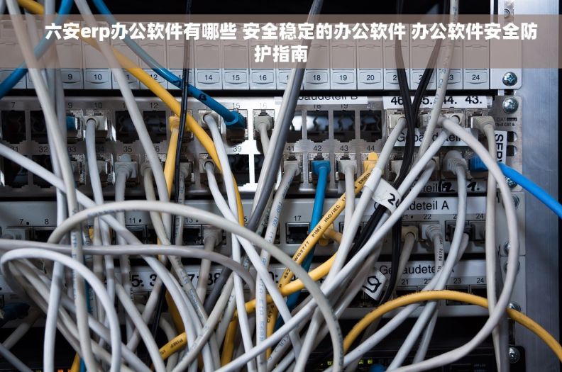     六安erp办公软件有哪些 安全稳定的办公软件 办公软件安全防护指南