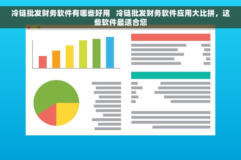 冷链批发财务软件有哪些好用   冷链批发财务软件应用大比拼，这些软件最适合您