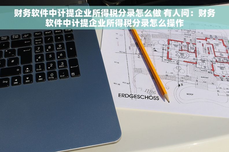 财务软件中计提企业所得税分录怎么做 有人问：财务软件中计提企业所得税分录怎么操作