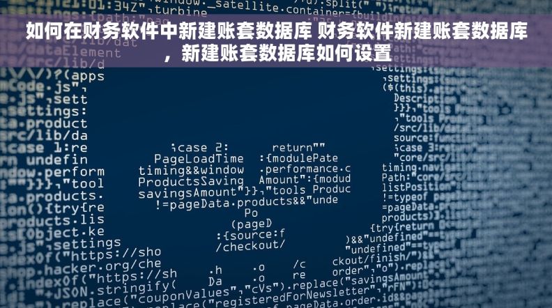 如何在财务软件中新建账套数据库 财务软件新建账套数据库，新建账套数据库如何设置