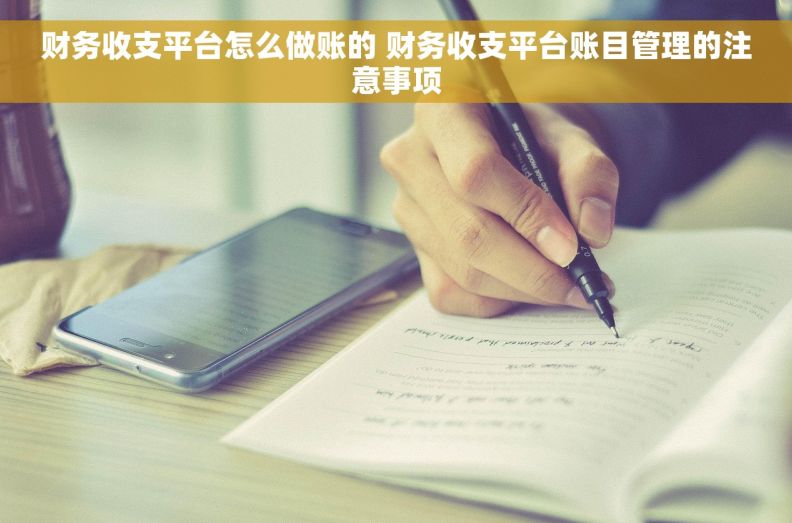 财务收支平台怎么做账的 财务收支平台账目管理的注意事项