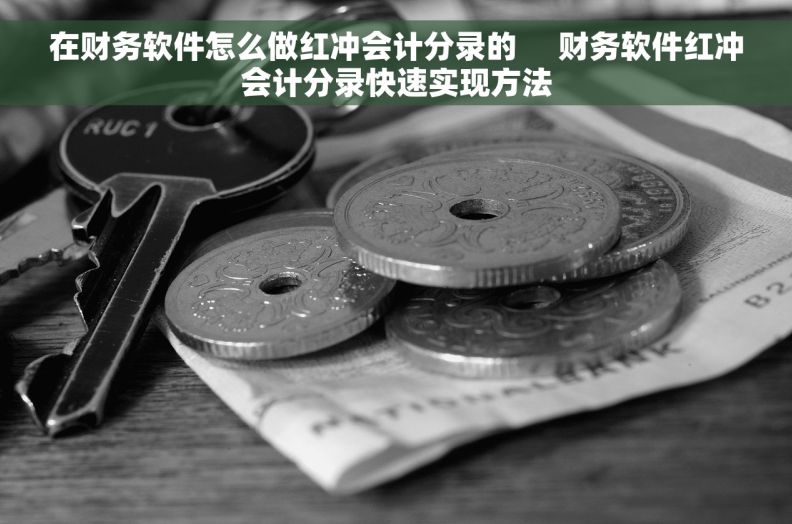 在财务软件怎么做红冲会计分录的     财务软件红冲会计分录快速实现方法