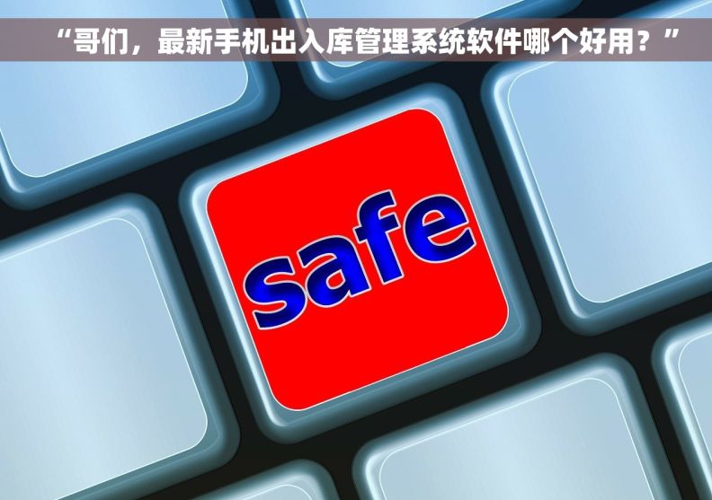 “哥们，最新手机出入库管理系统软件哪个好用？”