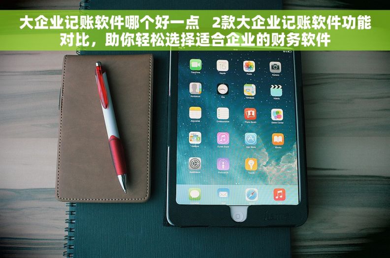 大企业记账软件哪个好一点   2款大企业记账软件功能对比，助你轻松选择适合企业的财务软件