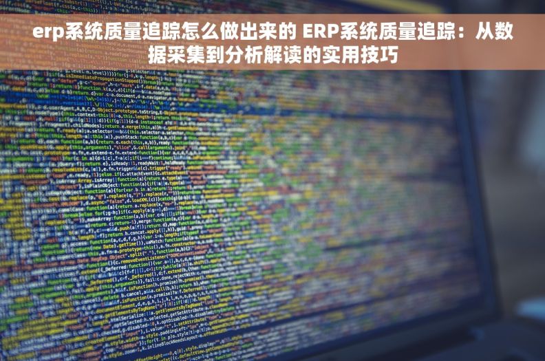 erp系统质量追踪怎么做出来的 ERP系统质量追踪：从数据采集到分析解读的实用技巧